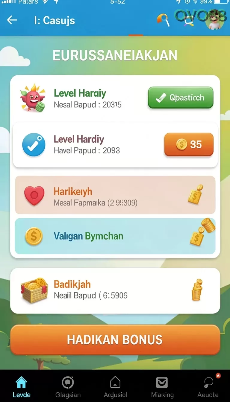 Cuplikan layar menu unduhan ovo88 untuk perangkat Android