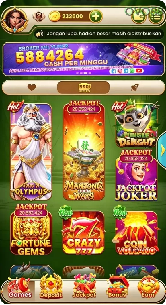Screenshot Jaya89 nomor 1
